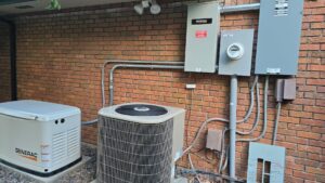 whole-house generator installation