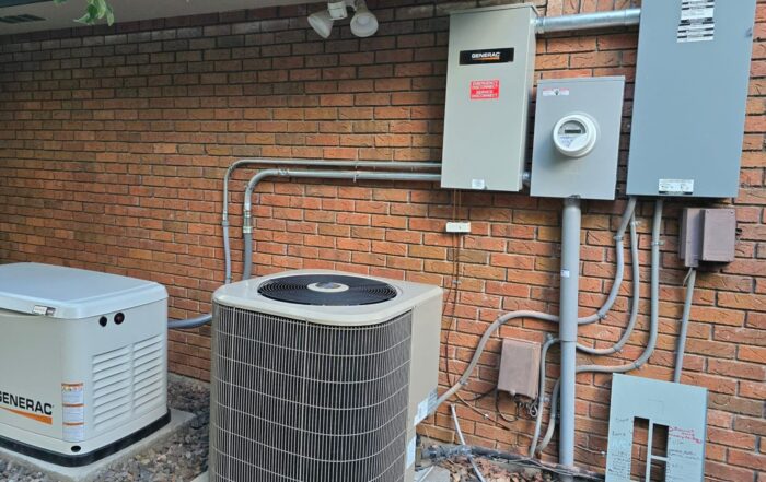 whole-house generator installation