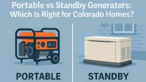 portable vs standby generators