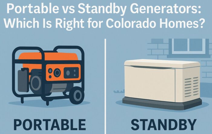 portable vs standby generators